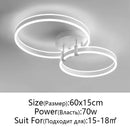Axyaa Modern LED Chandelier for Living Room Bedroom Ceiling Lighting