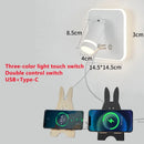 Axyaa LED USB Wall Spotlight for Bedroom Reading and Decor Lighting