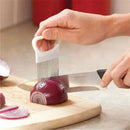 Axyaa Stainless Steel Vegetable Slicer Fork - Kitchen Tool for Onion, Tomato, and Fruit