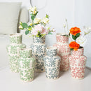Ceramic Blue White Porcelain Vase for Home Decoration by Axyaa