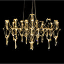 Axyaa Modern Crystal Ceiling Chandelier for Home Lighting