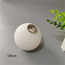 Axyaa Matte White Globe G9 Glass Shade Replacement Various Sizes Glass Cover