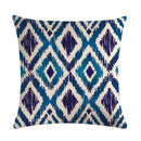 Axyaa Geometric Linen Cushion Cover 45*45cm