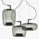 Axyaa Glass Restaurant Pendant Lamp Minimalist Nordic LED Hanging Light