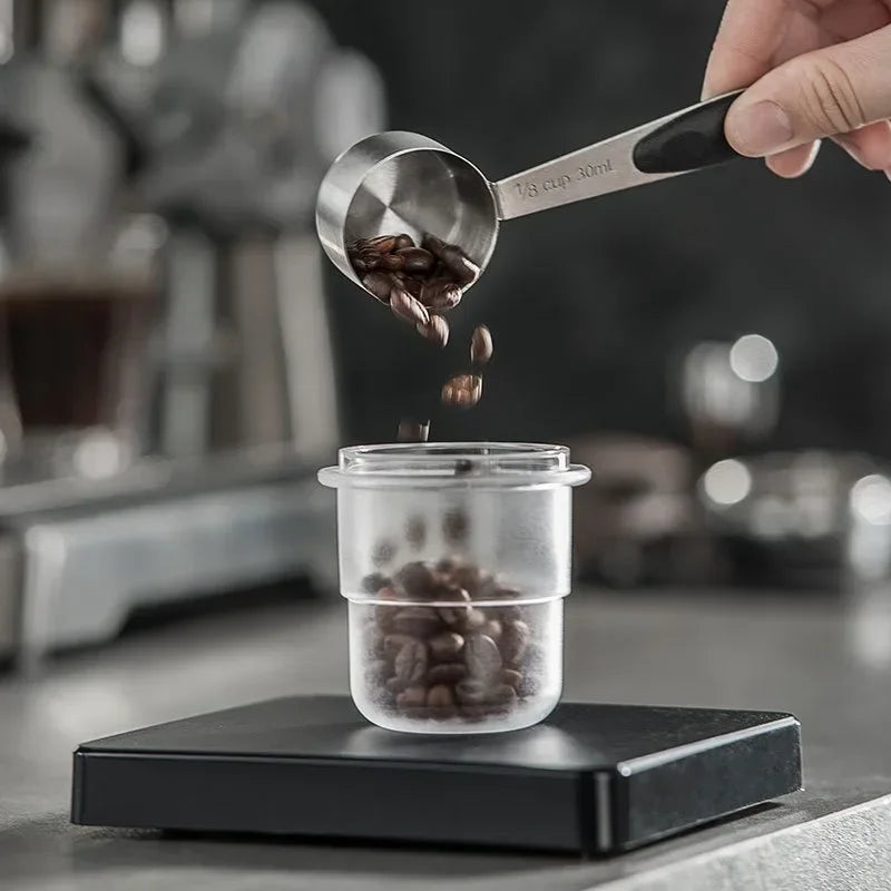 Axyaa 58mm Coffee Measuring Cup for Espresso Machine - Barista Tool