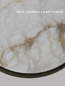 Axyaa Luxury Marble Ceiling Lamp Black Gold Modern Home Decor