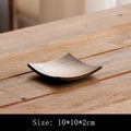 Axyaa Black Walnut Dried Fruit Tray Nuts Dessert Tea Set Storage Tray