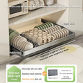 Stainless Steel Expandable Dish Rack Organizer by Axyaa