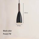 Axyaa Yellow Cave Stone Pendant Chandelier - Modern Nordic Bedroom Lighting