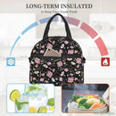 Axyaa Insulated Lunch Bag Women Thermal Portable Tote Cooler Handbag