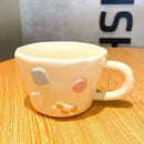 Axyaa Macaron Color Coffee Mug - 400ML Cute Ceramic Cup