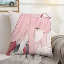 Axyaa Darling in the FranXX Sofa Pillow Covers 45*45 Living Room Decor