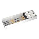 Axyaa Cutlery Divider Container Storage Box Fork Spoon Organizer