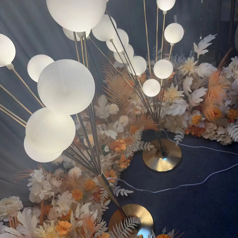 LED White Ball Light Apple Tree Decor for Party and Wedding by Axyaa