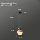 Axyaa Macaron Pendant Light for Bedroom Living Room Decor