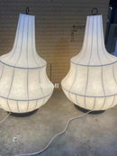 Axyaa Wabi-sabi Style Rice Paper Floor Lamp for Luxurious Decor and Art Exhibitions