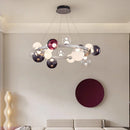 Axyaa LED Pendant Light Chandeliers for Modern Home Decor & Dining Room
