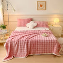 Axyaa Winter Class Thickened Milk Fleece Blanket - High Gram Weight & Ultra Warm