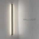 Axyaa Minimalist LED Wall Lamp 120-60cm Modern Line Strips Living Room Bedroom Sconce