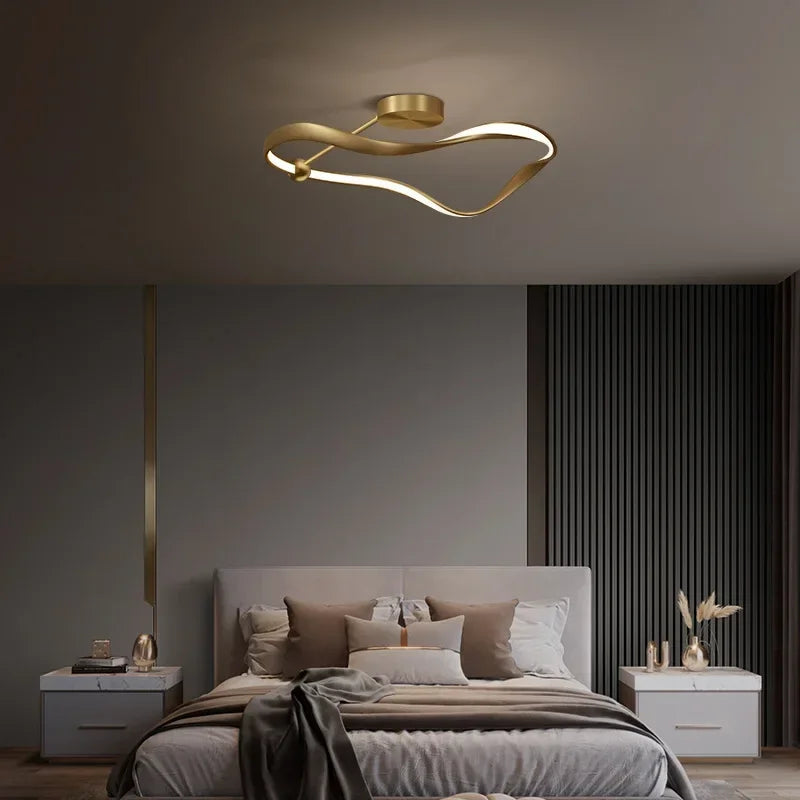 Nordic Luxury LED Ceiling Chandelier for Home Decor by Axya