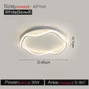 Axyaa LED Bedroom Ceiling Lamp | Modern Minimalist Master Bedroom Lighting