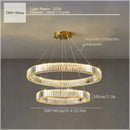 Axyaa Luxury Crystal Ceiling Pendant Lamp for Elegant Room Decor