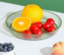 Axyaa Round Fruit Tray Tea Table Cake Tray for High Grade Dried Fruits