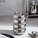 Axya Ceramic Chopsticks Barrel with Cutlery Organizer