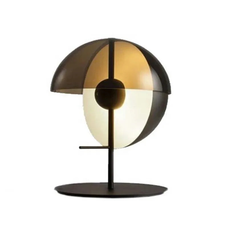 Axyaa Glass Bedside Lamp: Nordic Luxury Design for Bedroom, Living Room, Study & Aisle