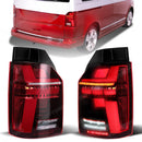 Axyaa LED Tail Lights for VW Transporter T6 2016-2019 - Driving, Turn Signal, Brake, Reverse