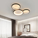Axyaa Circle LED Ceiling Lights Modern Creative Design for Living Room Hall Bedroom