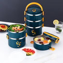 Axyaa Stainless Steel Bento Box Set for Child & Adult Lunch Storage