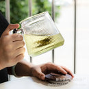 Axyaa Heat-Resistant Filter Cups for Tea Separation, Transparent Flower Cups