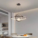 Axyaa Modern Chandelier Stair Pendant Lamp Living Room Lighting Interior Pendant Lights