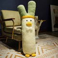 Axyaa Scallion Duck Plush Toy Pillow - Fun Gift for Girls