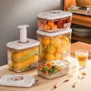 Axyaa Food Vacuum Storage Container with Pump - Large Capacity Fresh-Keeping Dispenser