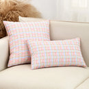 Axyaa Jacquard Flower Throw Pillowcase - Home Decor Sofa Cushion Covers