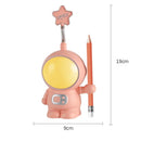 Axyaa Astronaut LED Desk Lamp with Phone Holder - Kids' Study & Bedside Table Light