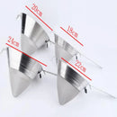 Axya Stainless Steel Slip Yarn Mesh Conical Filter Cone Funnel Shot Coffee Residue Screen