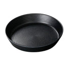 Axyaa Unbreakable Black Melamine Dinner Plates Set