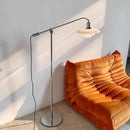 Axyaa Glass Lampshade Adjustable Floor Lamp for Modern Bauhaus Living Room