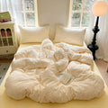 Axyaa Queen Size Strawberry Bedding Set: Duvet Cover, Bed Sheet, Pillowcase