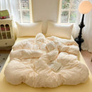 Axyaa Queen Size Strawberry Bedding Set: Duvet Cover, Bed Sheet, Pillowcase