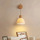 Axyaa LED Log Wall Lamp Cream Wind for Home Decor