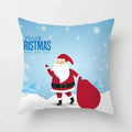Axyaa Christmas Santa Claus Pillow Set - Festive Home Decor & Gift Option
