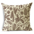 Axyaa Christmas Linen Cushion Cover 45X45CM
