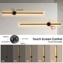 Axyaa Dimmable LED Wall Sconce Touch Screen Control Wall Lighting