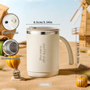 Axyaa Double Wall Insulated Stainless Steel Mug with Sliding Lid