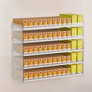 Axyaa Acrylic Cigarette Display Stand with Automatic Pusher for Supermarkets