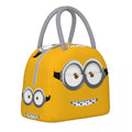 Axyaa Miniones Insulated Lunch Bag - Fun Kawaii Design, Large Capacity Cooler